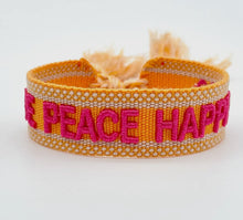  Love Peace Happiness Bracelet
