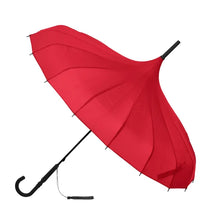  Soake paraply röd