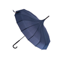  Soake paraply marinblå