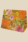 100% Linen Watercolour Wildflowers Scarf