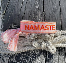  Namaste Bracelet in Peach