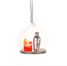  Negroni Cocktail Dome Bauble
