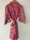Indisk Bomull Kimono Robe