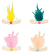 8 CIRCUS PARADE FEATHER CROWNS - Meri Meri