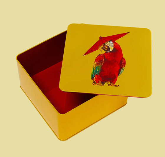 Square Tin Box Arapluie