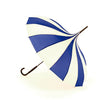 Boutique Classic Pagoda Umbrella Blue & Cream