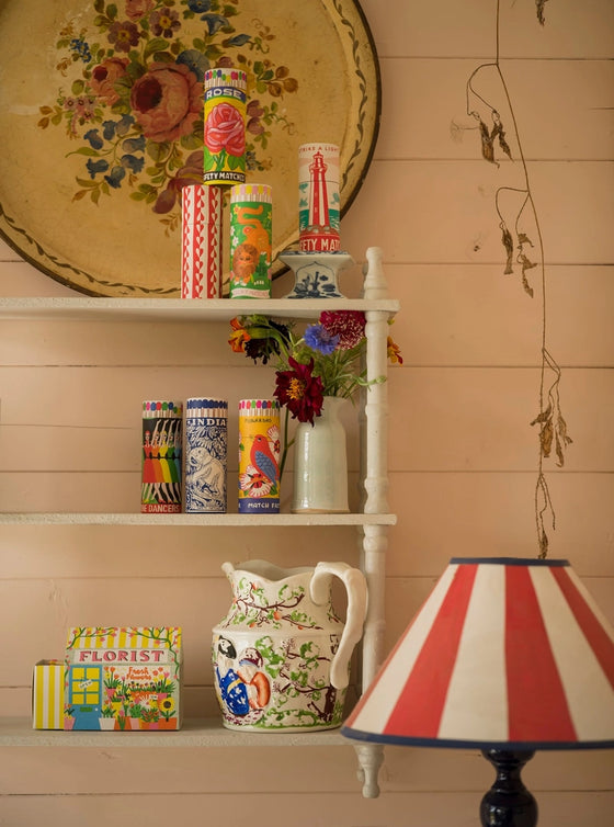 Flowerbird Small Cylinder Matches