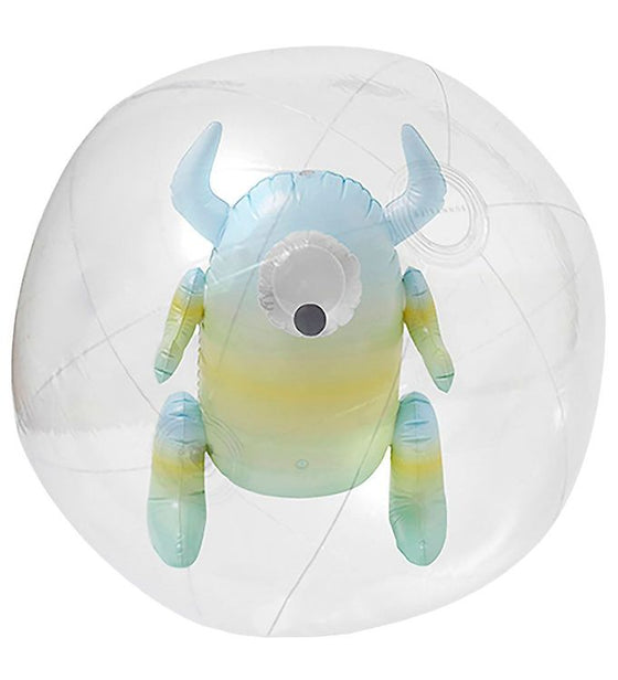 Inflatable Beach Ball - Monty The Monster - Sunnylife