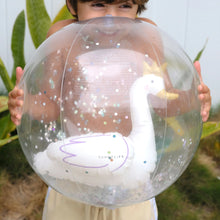  3D Inflatable Beach Ball
Princess Swan Multi - Sunnylife