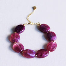 Oval Purple Bracelet