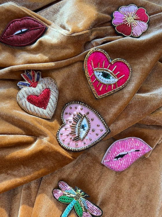 Evil Eye Brosch nr 1