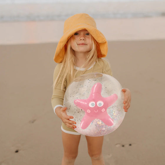 3D Inflatable Beach Ball Ocean Treasure Rose