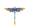 Dragonfly brooch in art deco style