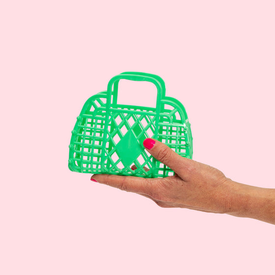 Retro Basket (Mini)
Green