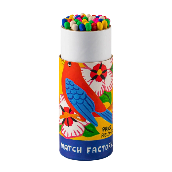 Flowerbird Small Cylinder Matches