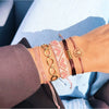 Satin Bracelet Dark Brown