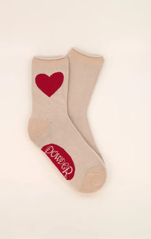  You have my Heart socks - powder design