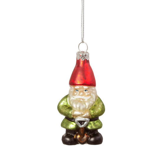 Garden Gnome Shaped Bauble