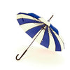 Boutique Classic Pagoda Umbrella Blue & Cream