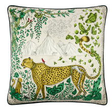 Cheetah Silk Cushion - Emma J Shipley