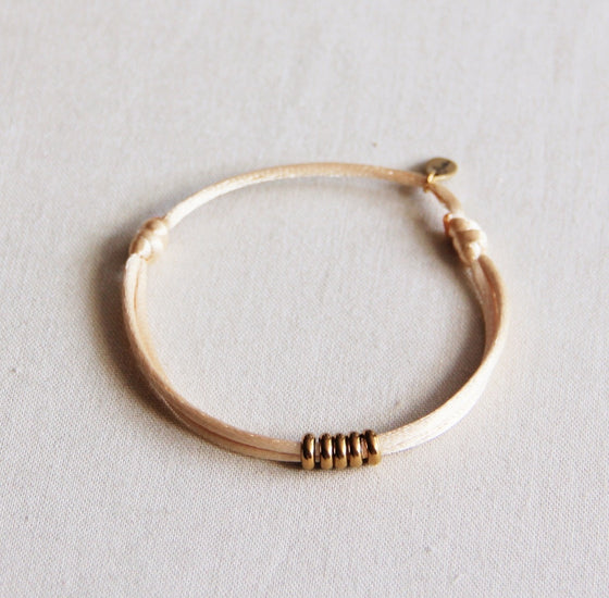 Satin Bracelet Sand