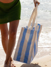 Carryall Beach Bag
Le Weekend Mid Blue Cream - Sunnylife