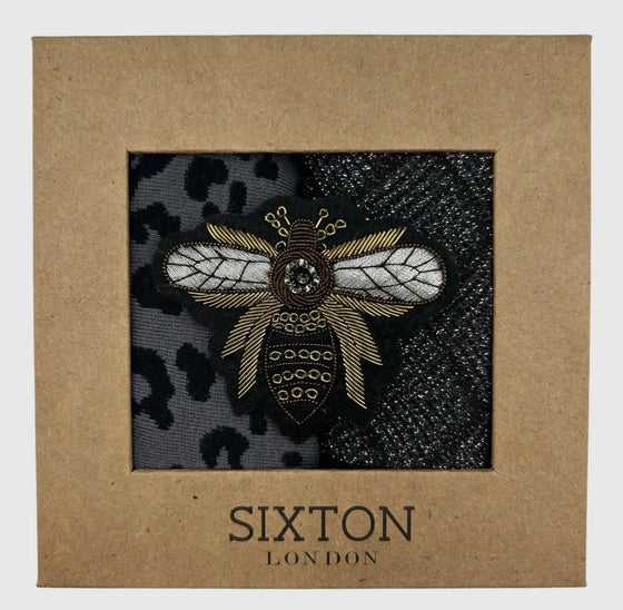 Leopard Sock Box