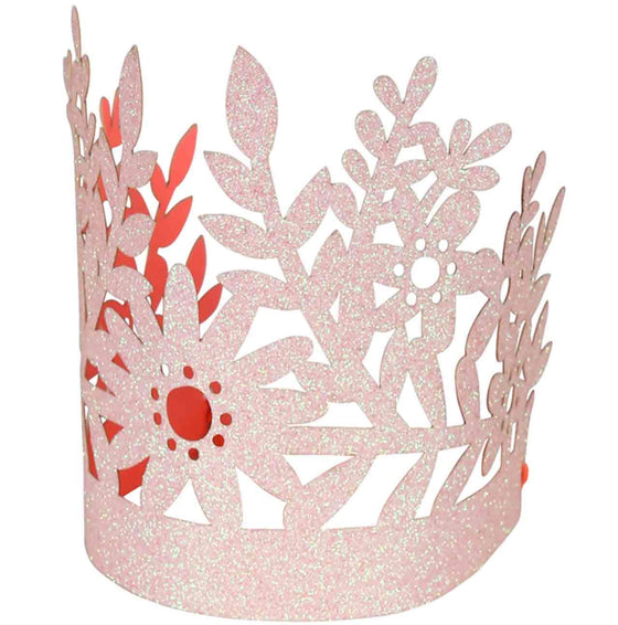 Glitter Party Crowns | 8 Pack - Meri Meri