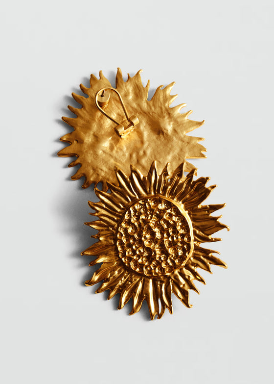Sunflower Earrings
