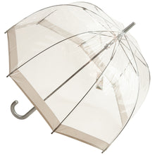  Soake Clear Deep Dome Umbrella - Silver Trim