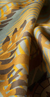 Patterned Palms Cotton Scarf