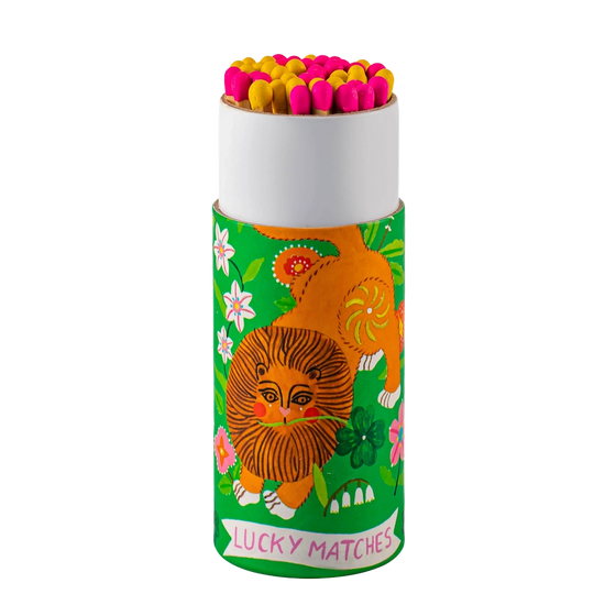 The Lion Small Cylinder Matches