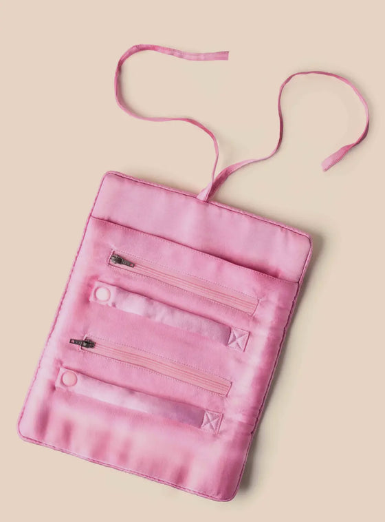 Jewelry Roll Oriental Crane