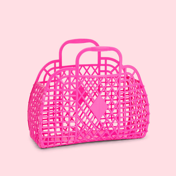 Retro Basket (Small)
Berry Pink