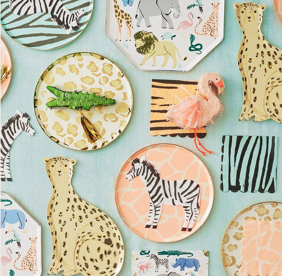 Paper Plate - Safari Cheetah - Meri Meri