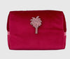 Pink Velvet Make-up Bag