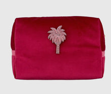  Pink Velvet Make-up Bag