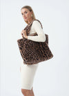 Leopard Faux Fur Bag