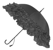  Grey Trippel Frilled umbrella by Soake