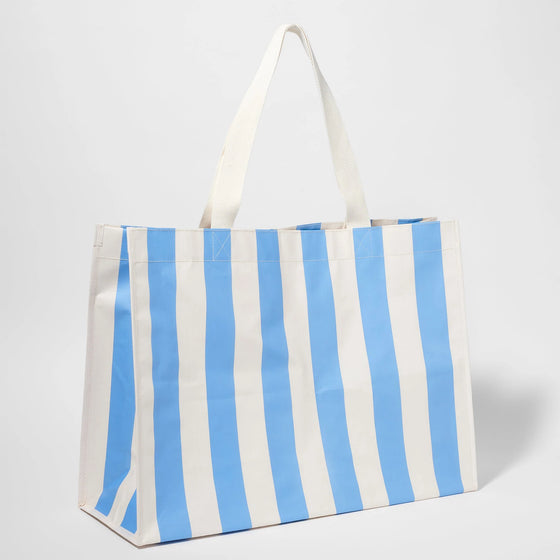 Carryall Beach Bag
Le Weekend Mid Blue Cream - Sunnylife