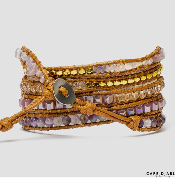 Imperial Amethyst Apple Watch-armband