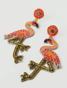  Flamingo Earrings by My Doris