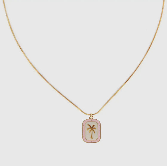 Palm Tree Necklace