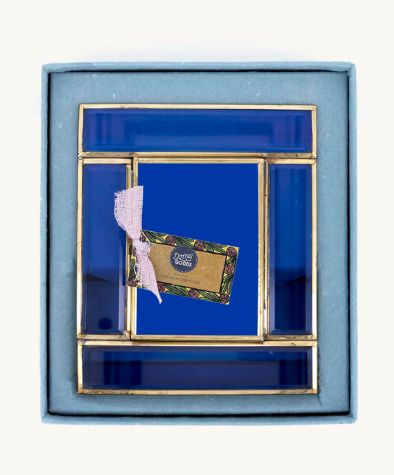 Bonnie Frame Small Sapphire Blue in Giftbox