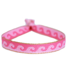  Woven Bracelet Pink Wave