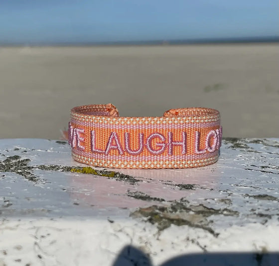 Live Laugh Love Armband