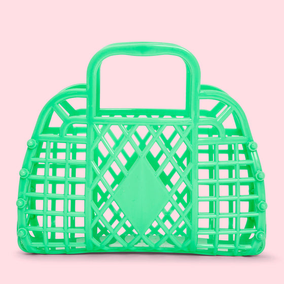 Retro Basket (Mini)
Green