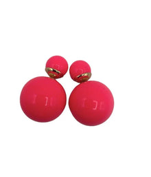  Hot Pink Orb Earrings