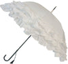 Boutique Triple Frill Paraply White