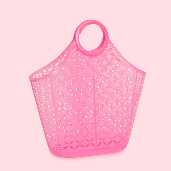 Atomic Tote
Neon Pink (Translucent) - SunJellies